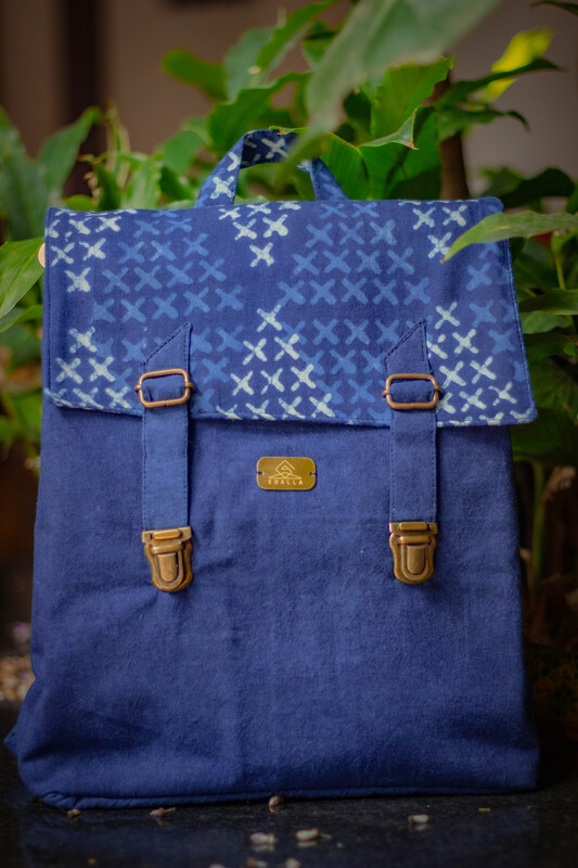 XO indigo pack bag
