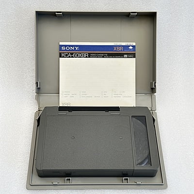 SONY - U-MATIC Professional Video Cassette (Large) - KCA-60XBR