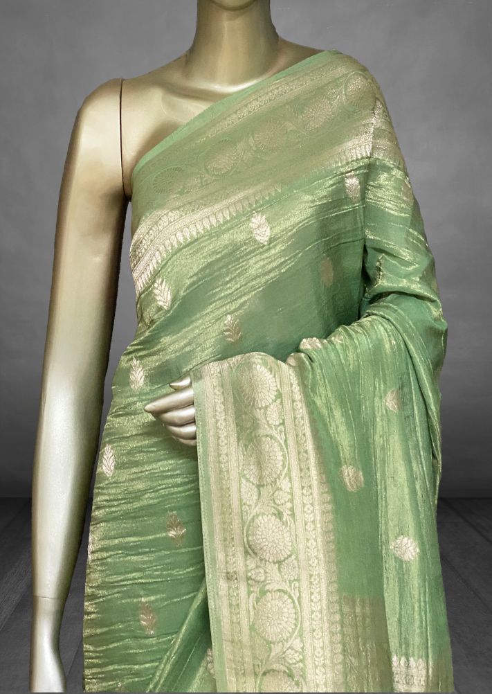 Zarah - The Tissue Georgette Saree SWS136