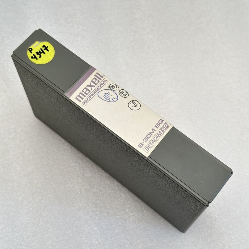 Maxell - Betacam SP Broadcast Quality Video Cassette - B-30M BQ Maxell - Betacam SP Broadcast Quality Video Cassette - B-30M BQ