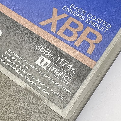 SONY - U-MATIC Professional Video Cassette (Large) - KCA-60XBR