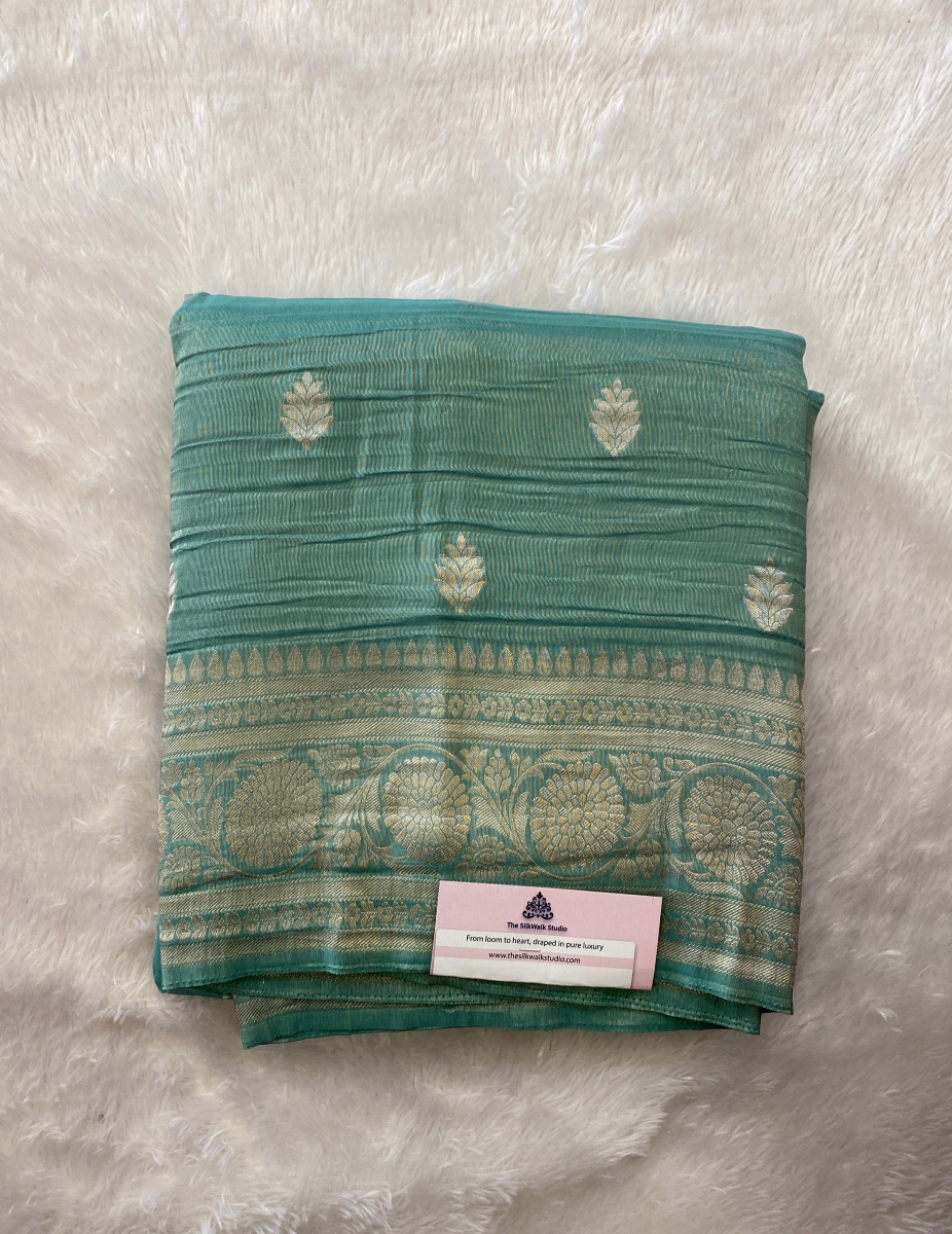 Zarah - The Tissue Georgette Saree SWS136