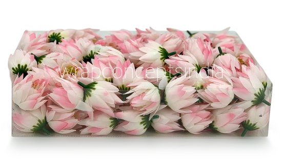 Bell Flower - White With Hits Of Pink Bell Flower - White With Hits Of Pink