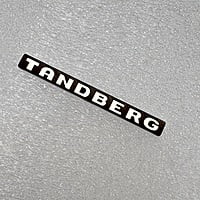 Replacement Metal Logo for Tandberg - ML-TDBG-01 Replacement Metal Logo for Tandberg - ML-TDBG-01