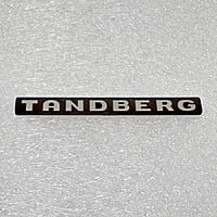 Replacement Metal Logo for Tandberg - ML-TDBG-01 Replacement Metal Logo for Tandberg - ML-TDBG-01