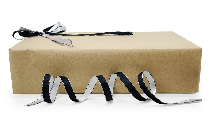 Reversible Ribbon - Black with White Reversible Ribbon - Black with White