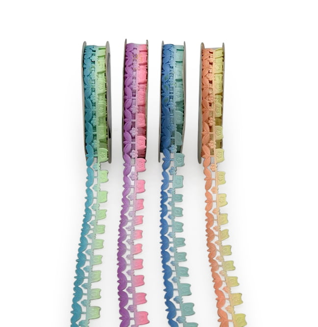 Flower Pot Cut-out Shaded Ribbon Flower Pot Cut-out Shaded Ribbon