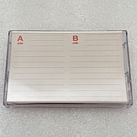 Audio Cassette 90mins Type I - E-CAS60-S Audio Cassette 90mins Type I - E-CAS60-S