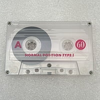 Audio Cassette 90mins Type I - E-CAS60-S Audio Cassette 90mins Type I - E-CAS60-S