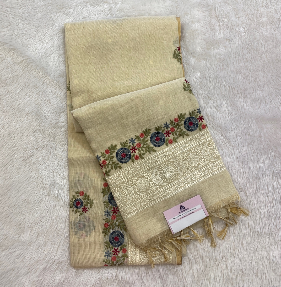 Onam Linen Sarees SWS145