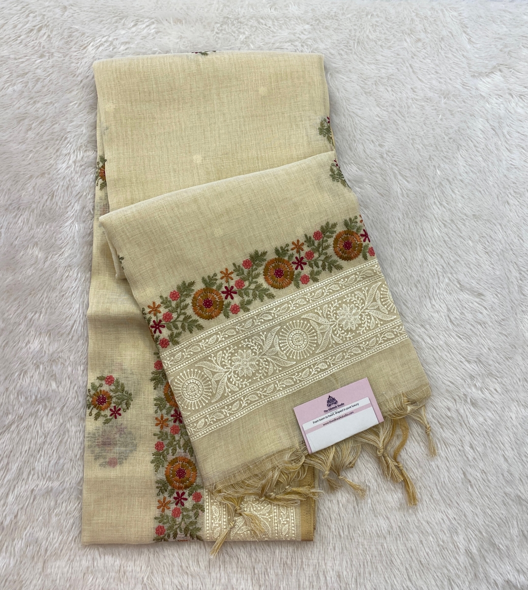 Onam Linen Sarees SWS146