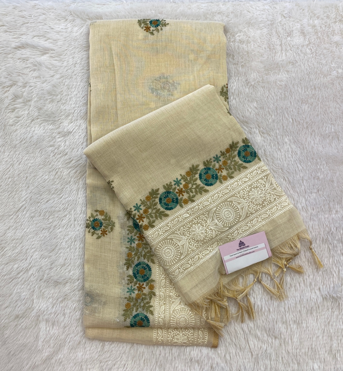Onam Linen Sarees SWS146