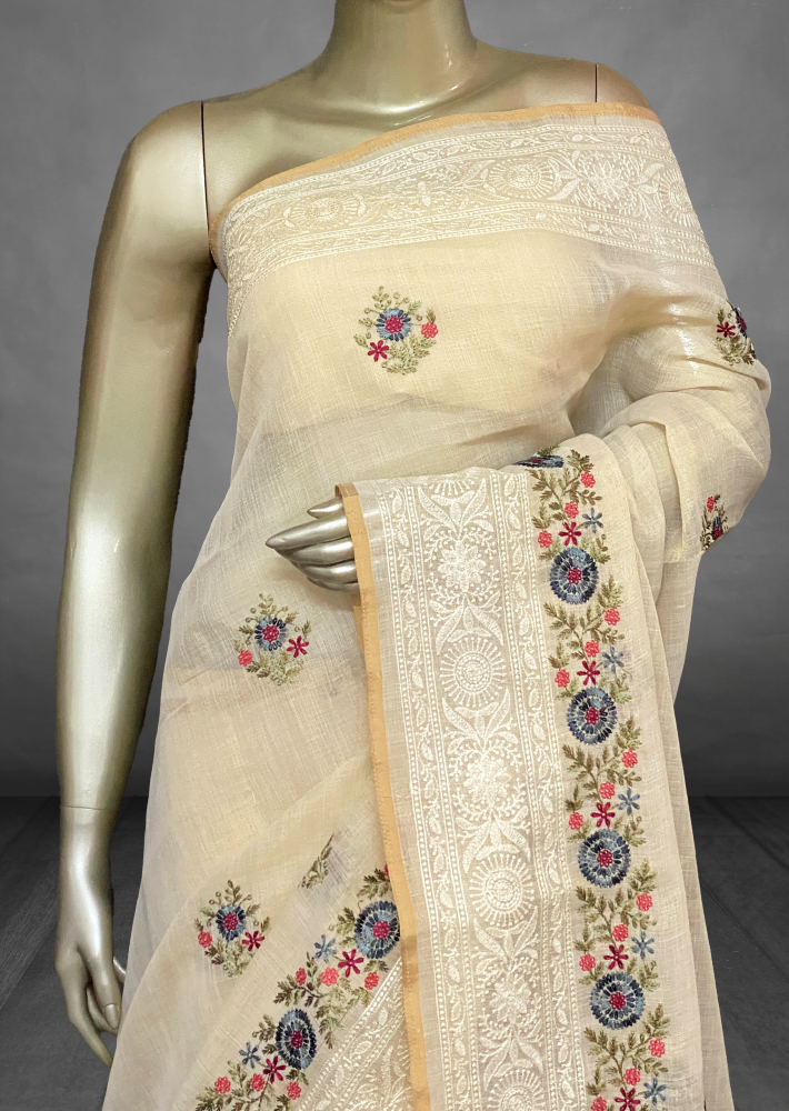 Onam Linen Sarees SWS146