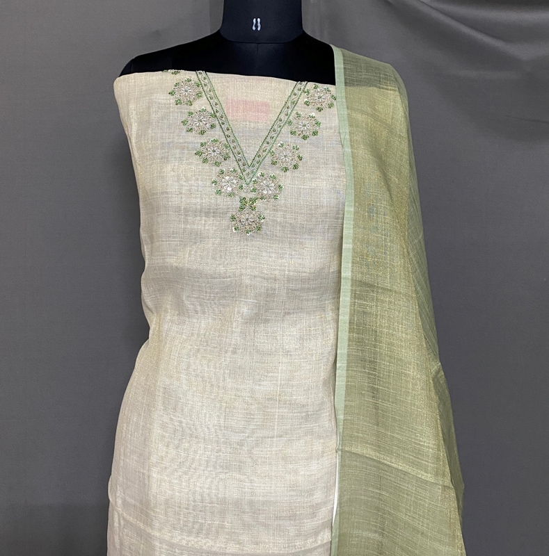 Riley - Linen Unstitched Kurti UNST20