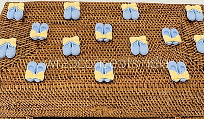 Ballerinas - Blue & lemon Ballerinas - Blue & lemon