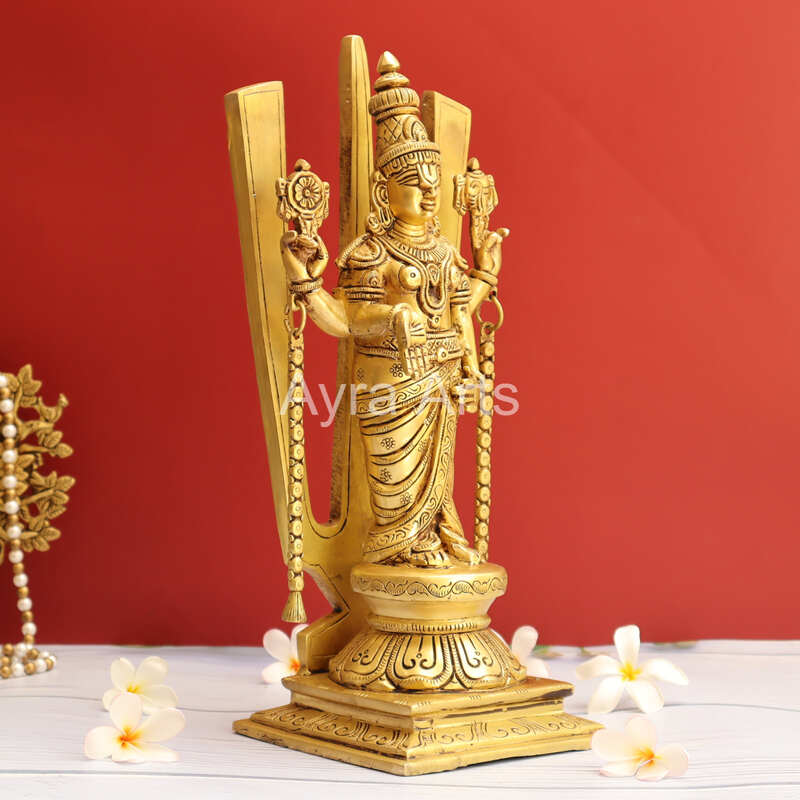 Lord Tirupati Balaji Venkateswara Swamy Idol with Namah - Lord Tirupati Balaji Venkateswara Swamy Idol with Namah -