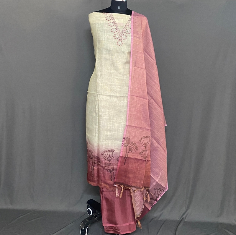Riley - Linen Unstitched Kurti UNST20
