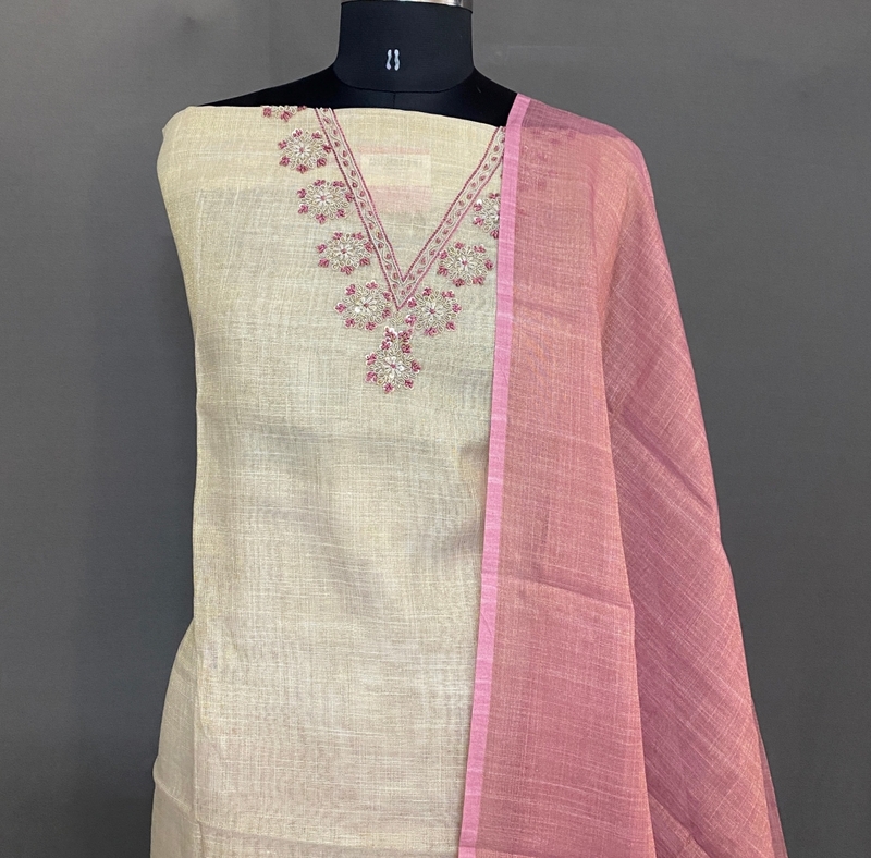 Riley - Linen Unstitched Kurti UNST20