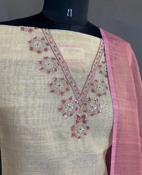 Riley - Linen Unstitched Kurti UNST20
