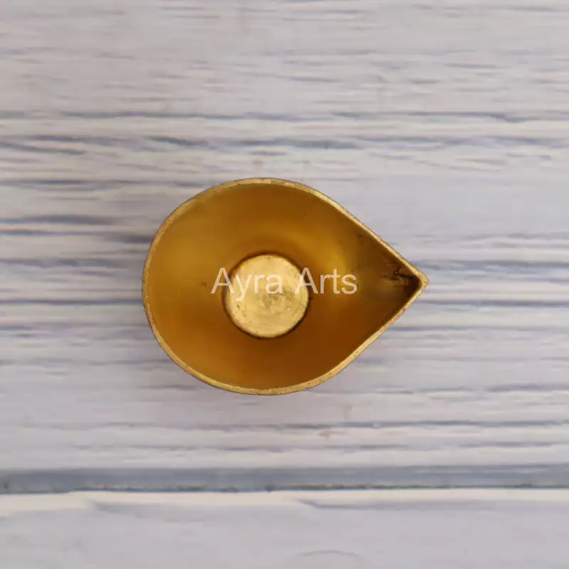 Premium Light Weight Brass Diya - 2.5 Inch Length