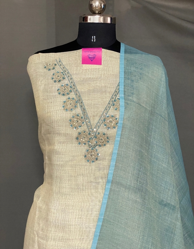 Riley - Linen Unstitched Kurti UNST20