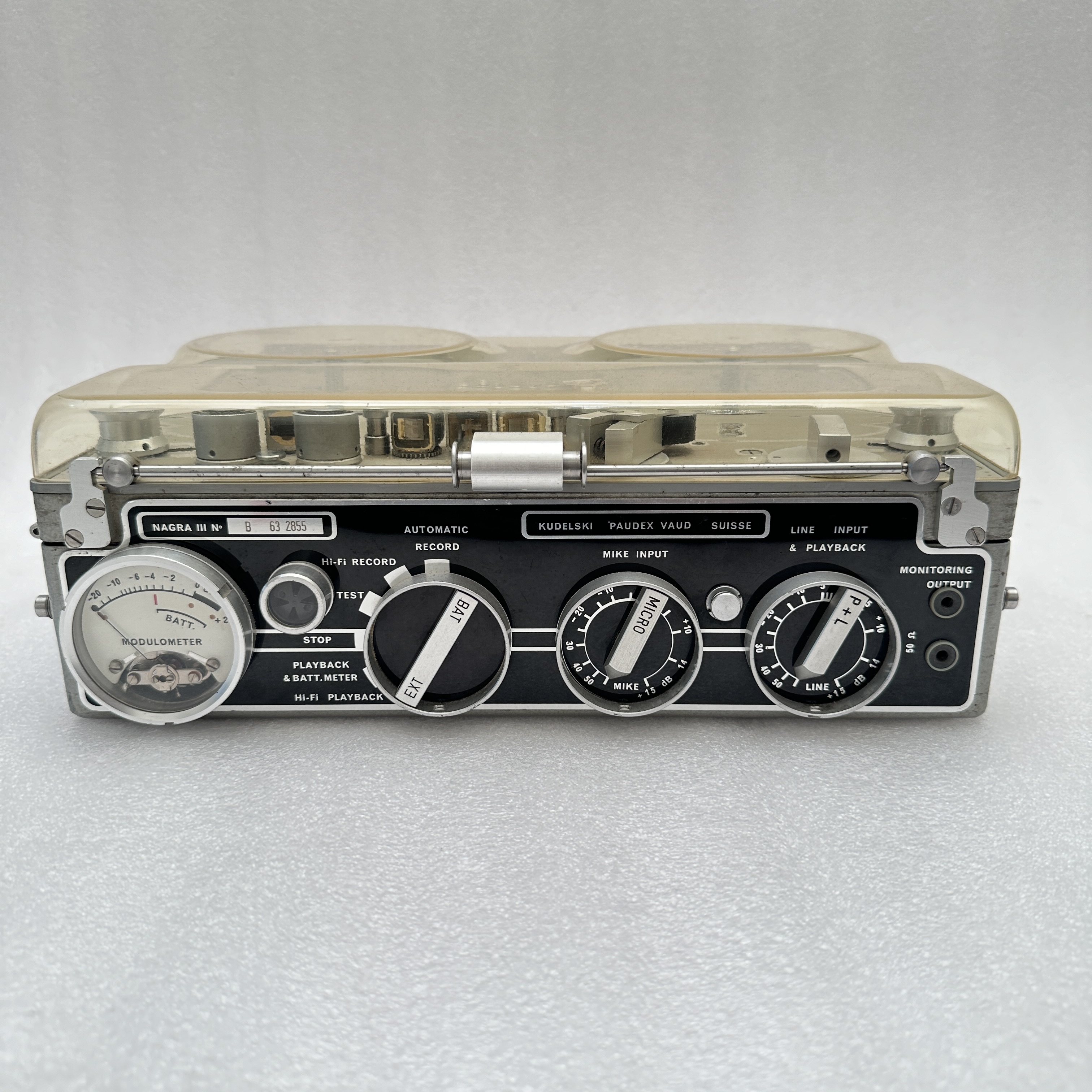 Nagra III Reel-to-Reel Recorder – Swiss Analog Field Recorder (Untested, As-Is) - NAG-III