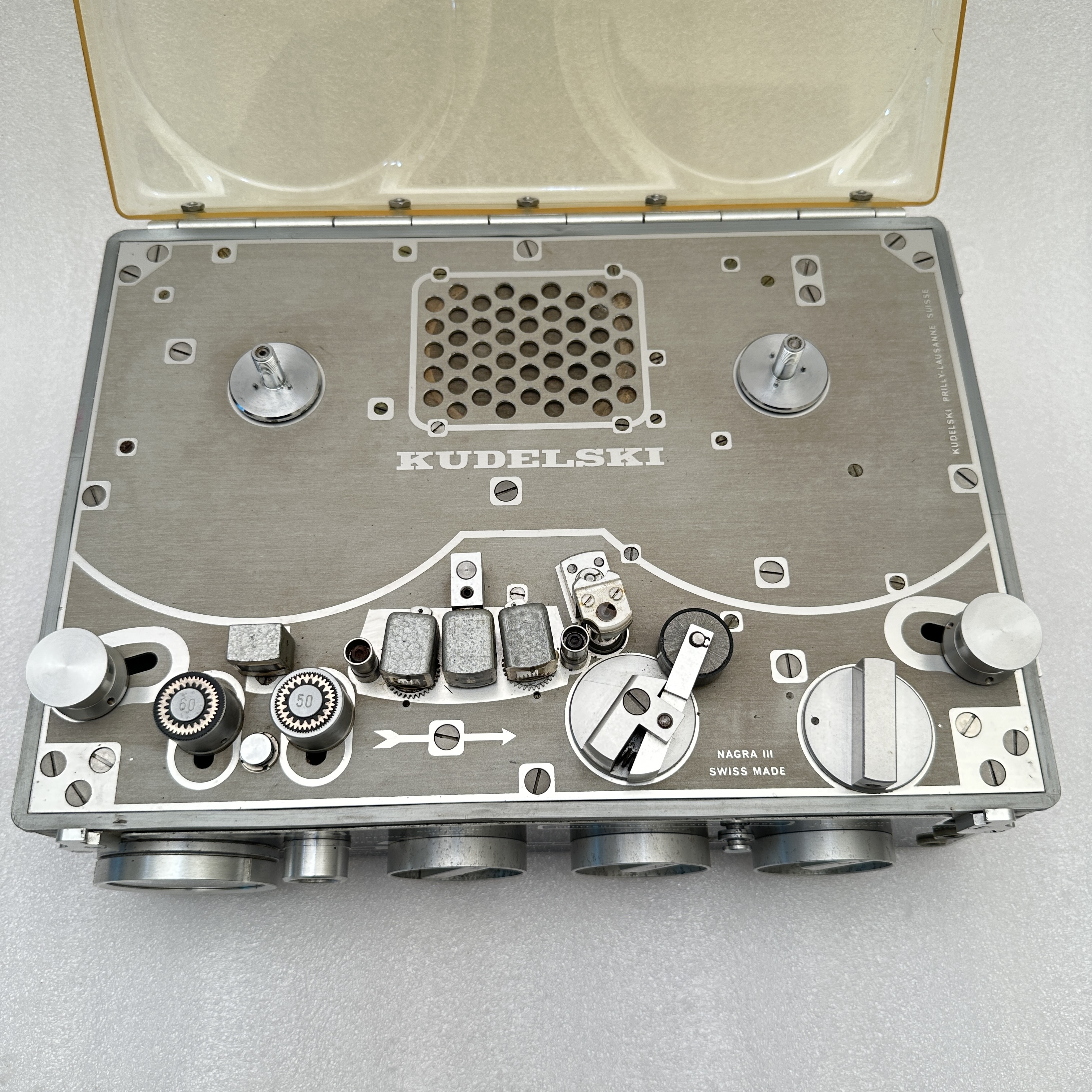 Nagra III Reel-to-Reel Recorder – Swiss Analog Field Recorder (Untested, As-Is) - NAG-III