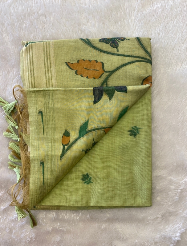 Deepika - The Munga Cotton Saree in Paithani SWS158