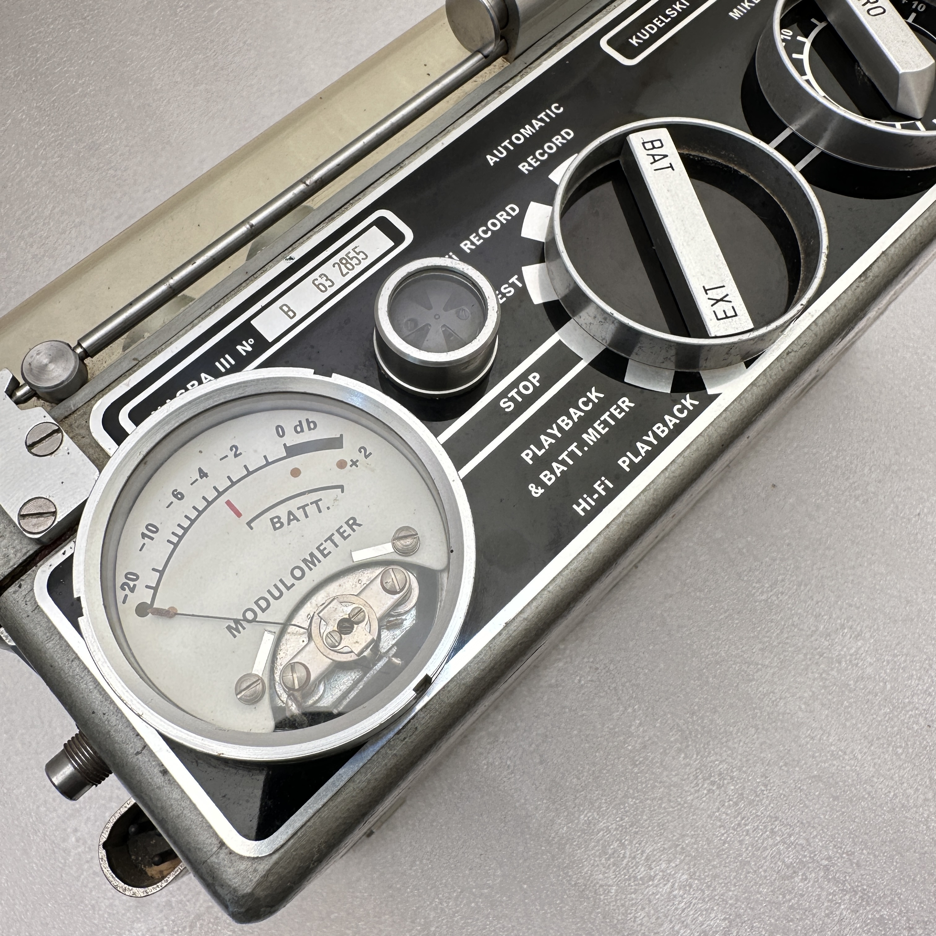 Nagra III Reel-to-Reel Recorder – Swiss Analog Field Recorder (Untested, As-Is) - NAG-III