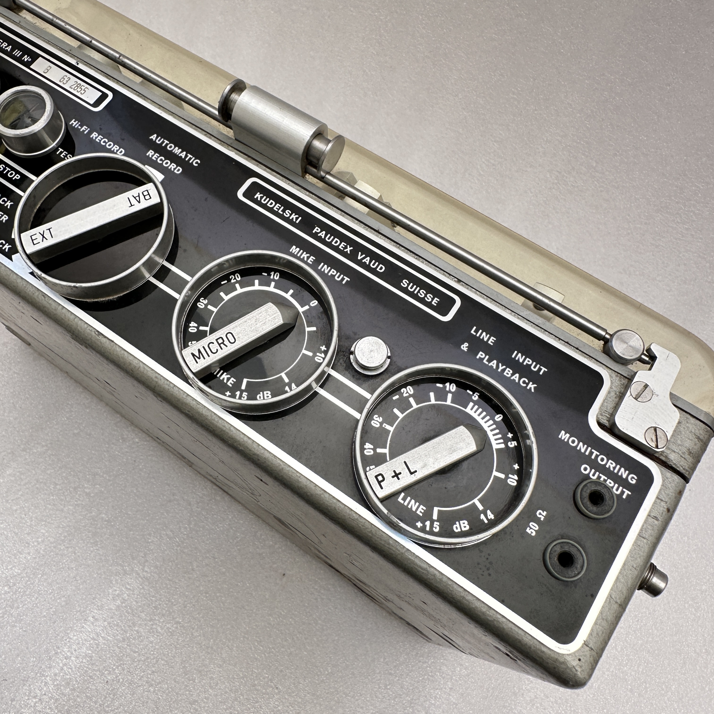 Nagra III Reel-to-Reel Recorder – Swiss Analog Field Recorder (Untested, As-Is) - NAG-III Nagra III Reel-to-Reel Recorder – Swiss Analog Field Recorder (Untested, As-Is) - NAG-III