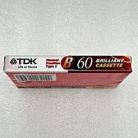 TDK - Audio Cassette 60 mins Type I - B-60 TDK - Audio Cassette 60 mins Type I - B-60