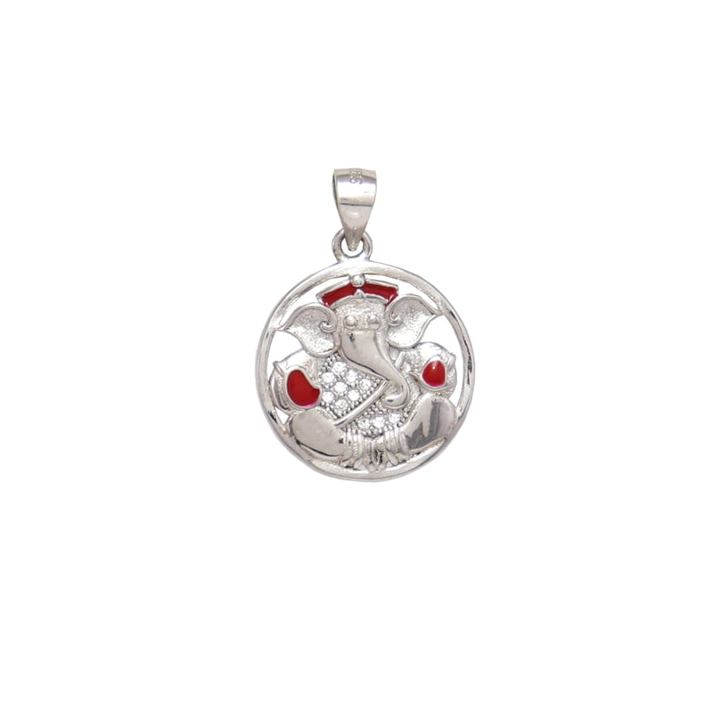 Sterling Silver Ganpathy Pendant