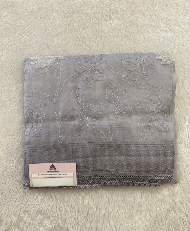 Daisy - Super Net Organza in Thread Embroidery SWS166