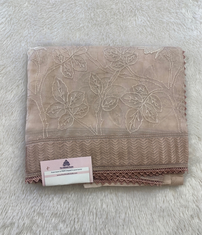 Daisy - Super Net Organza in Thread Embroidery SWS166