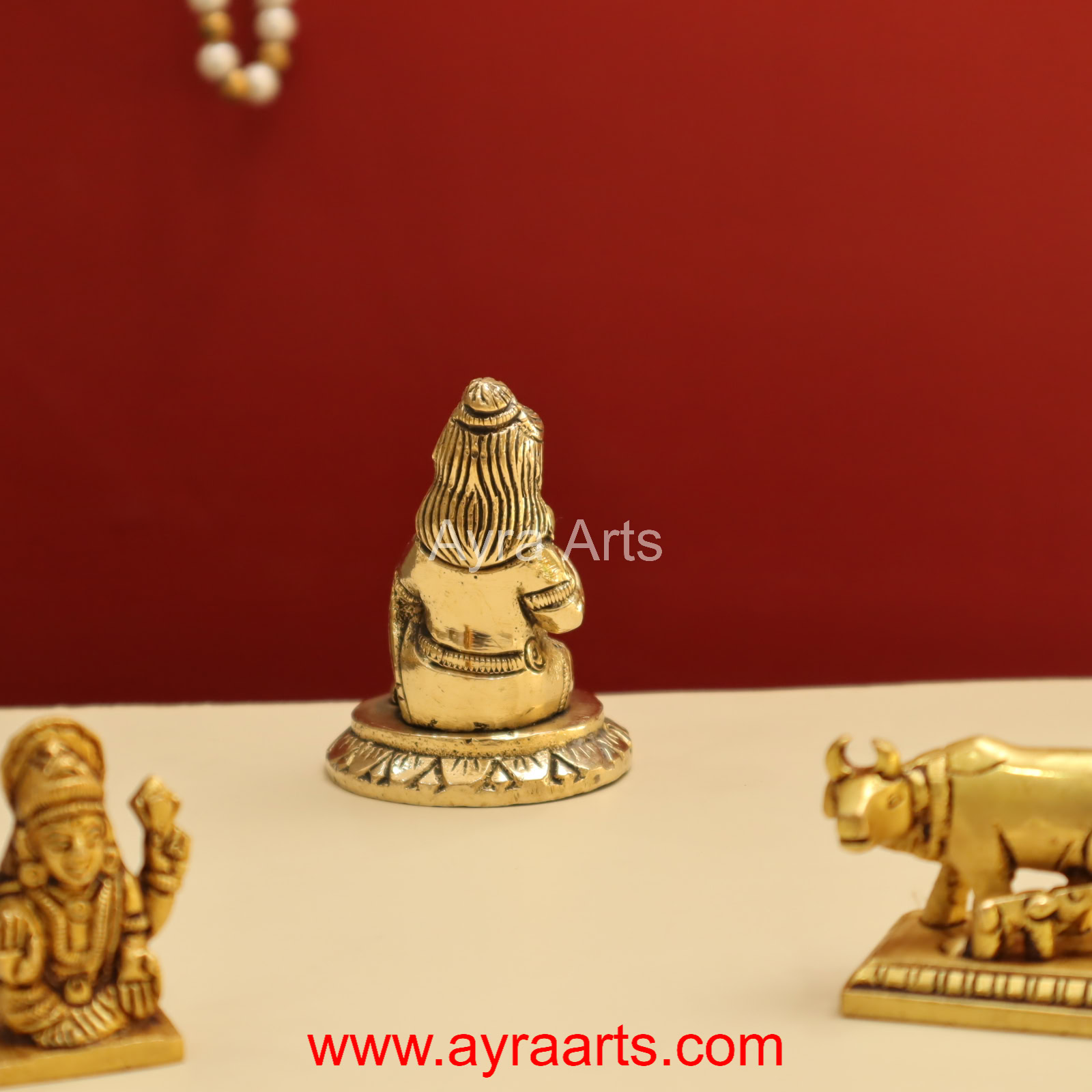 Brass Makhan Chor Matka Small Lord Bala Gopal Krishna Idol - 2.8 Inch Height Brass Makhan Chor Matka Small Lord Bala Gopal Krishna Idol - 2.8 Inch Height