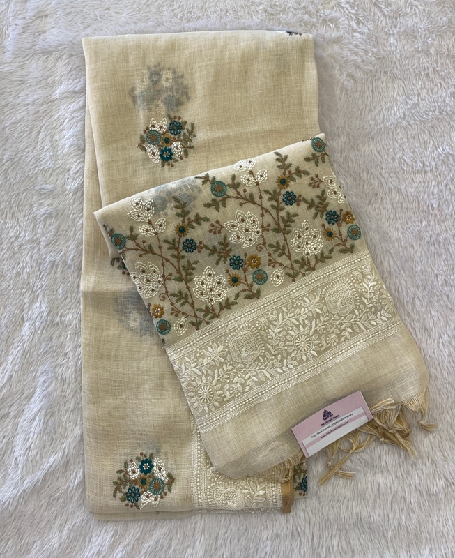 Onam Linen Sarees SWS170