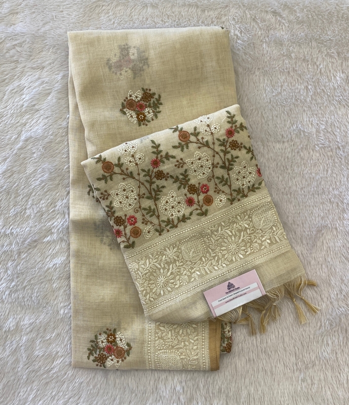 Onam Linen Sarees SWS170