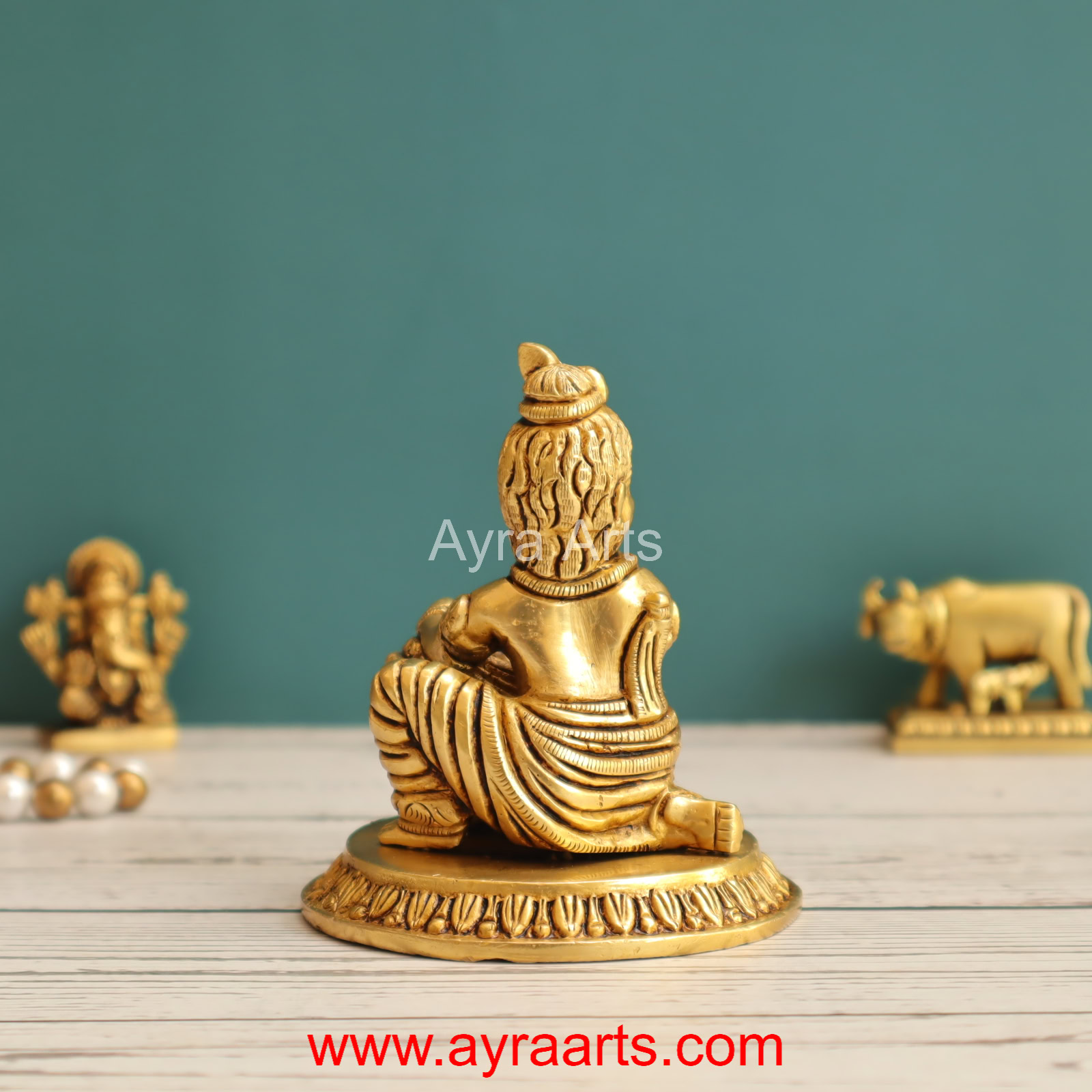 Brass Matki Krishna 3.5 Inch Height Brass Matki Krishna 3.5 Inch Height