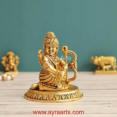 Brass Ram Lalla 3.5 Inch Height