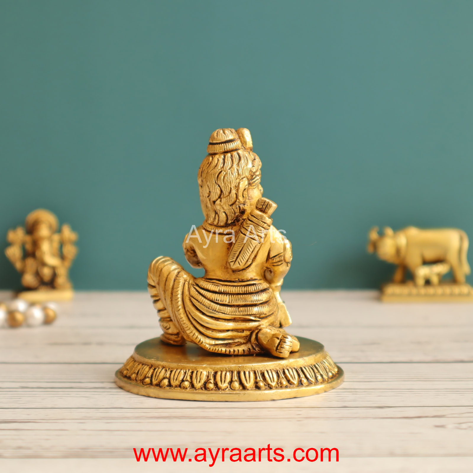 Brass Ram Lalla 3.5 Inch Height Brass Ram Lalla 3.5 Inch Height