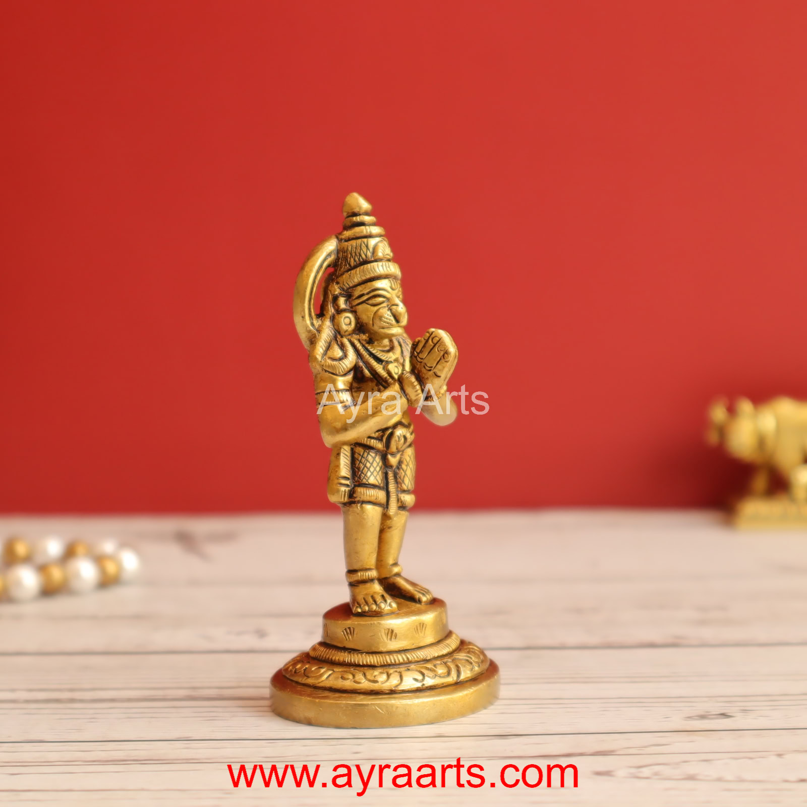 Brass Hanuman 3.5 Inch Height