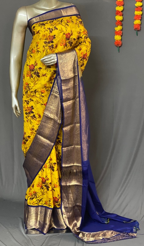 Soundarya -The Pure Silk Saree in Korvai Border 17059