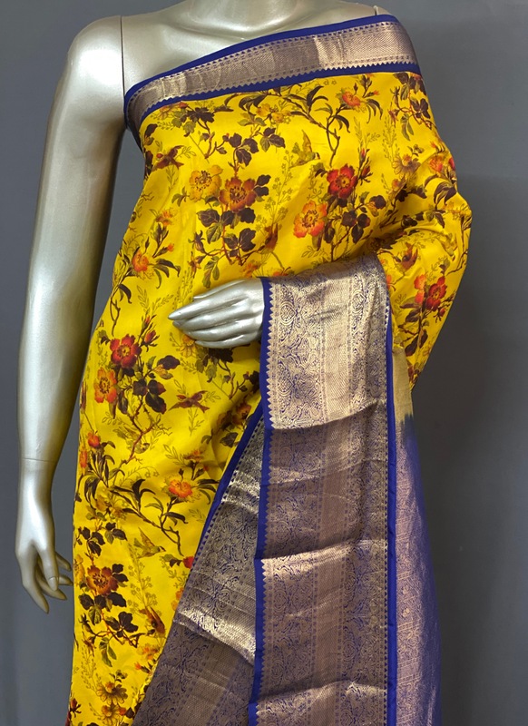 Soundarya -The Pure Silk Saree in Korvai Border 17059
