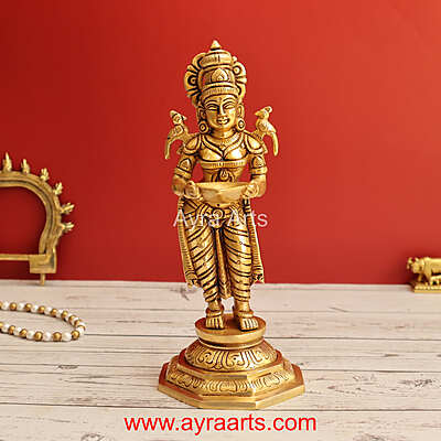Brass Deeplady 9 Inch Height