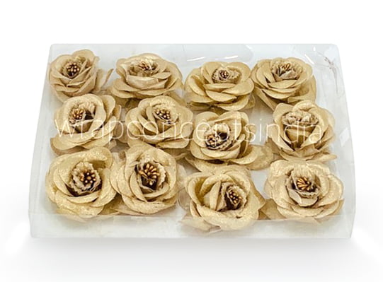 Rose Flower-Light Gold Rose Flower-Light Gold