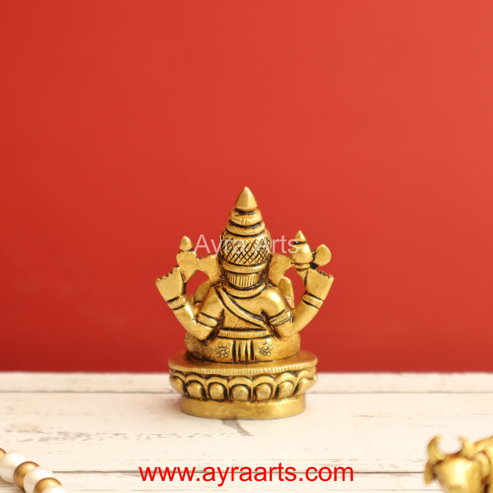 Brass Ganesha 3 Inch Height Brass Ganesha 3 Inch Height