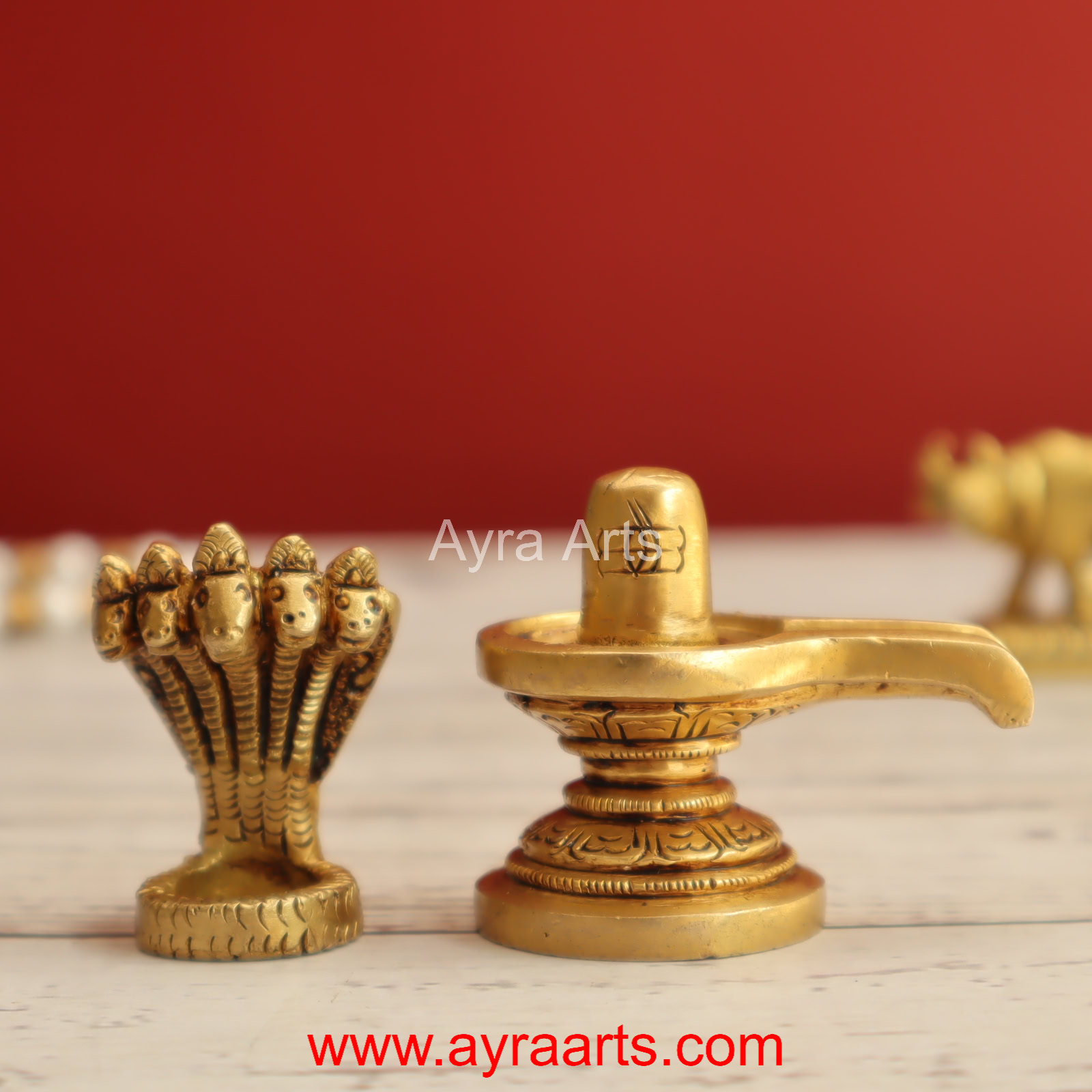 Brass Shivaling 2.5 Inch Height Brass Shivaling 2.5 Inch Height
