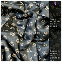 Pure printed silk saree NIRSSIL20528
