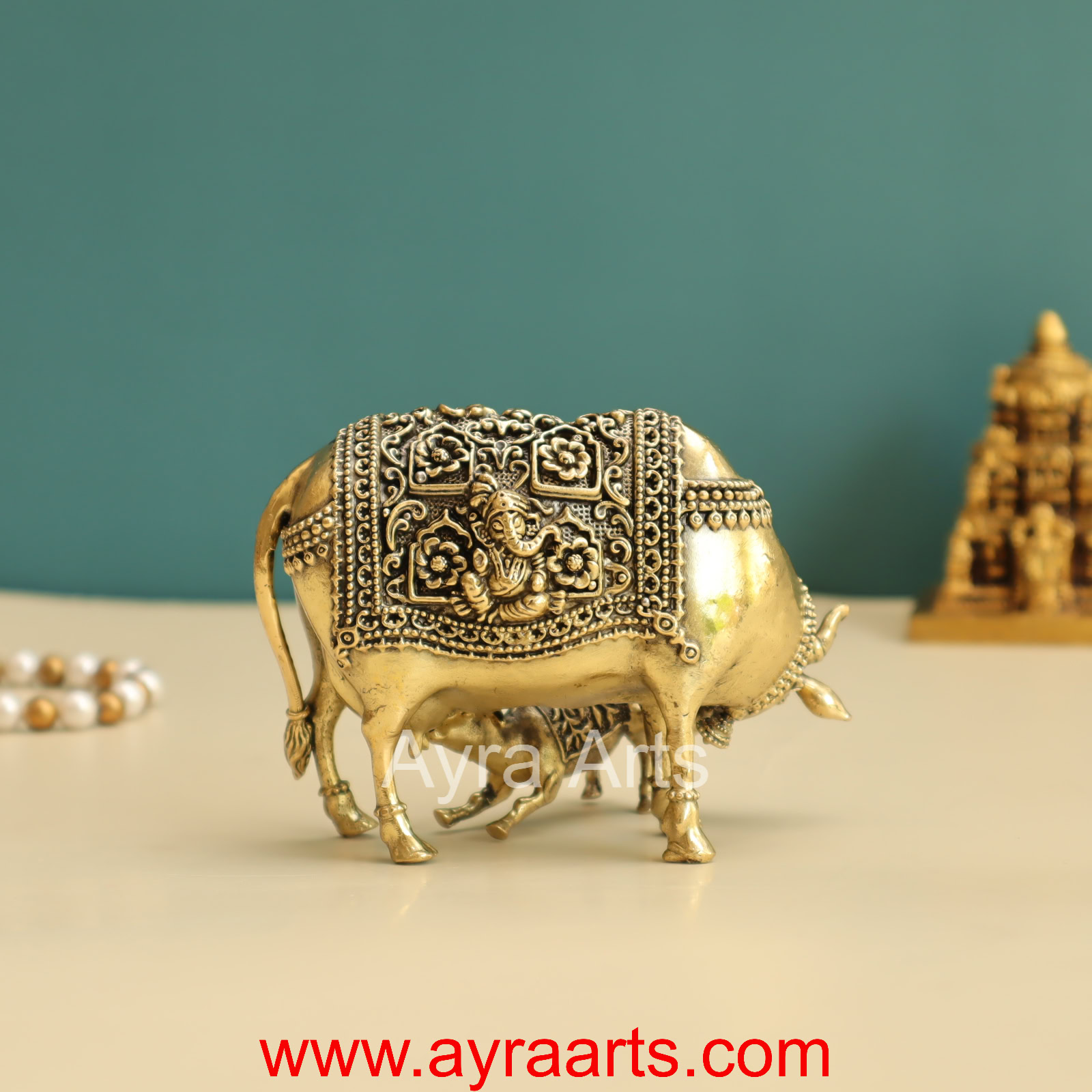 Premium Cow And Calf 3.7 Inch Height Premium Cow And Calf 3.7 Inch Height