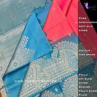 PURE KANCHIVARAM SOFT SILK SAREE SASSSIL21346